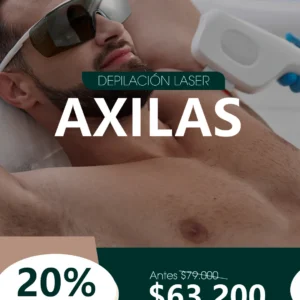 6 Ses. Depilación Laser Axilas